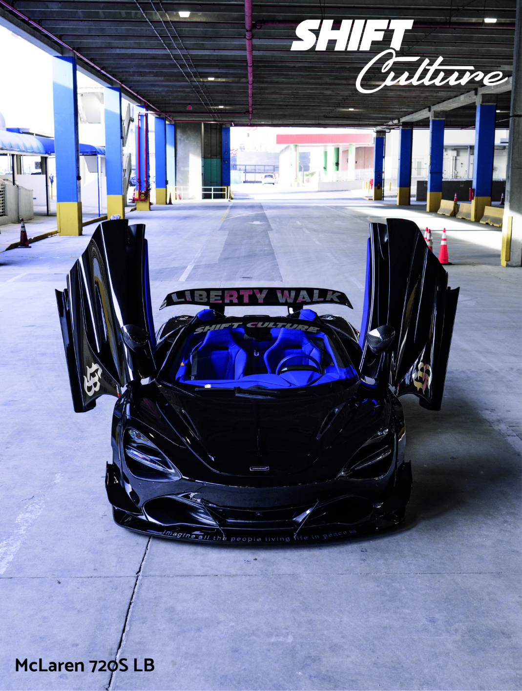 Shift Culture McLaren 720S Liberty Walk Poster